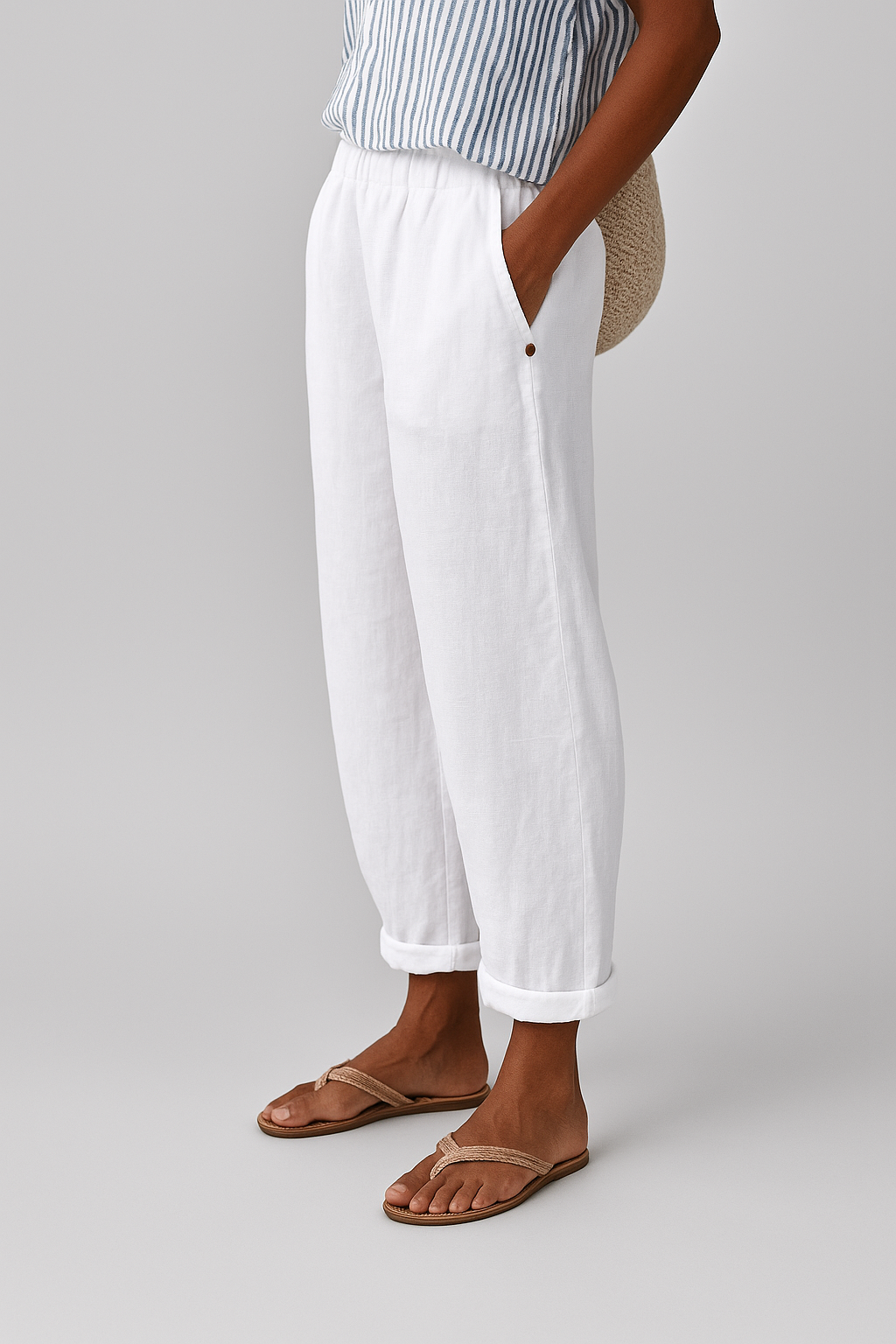 Wanda| Stylish Pants With Side Pockets