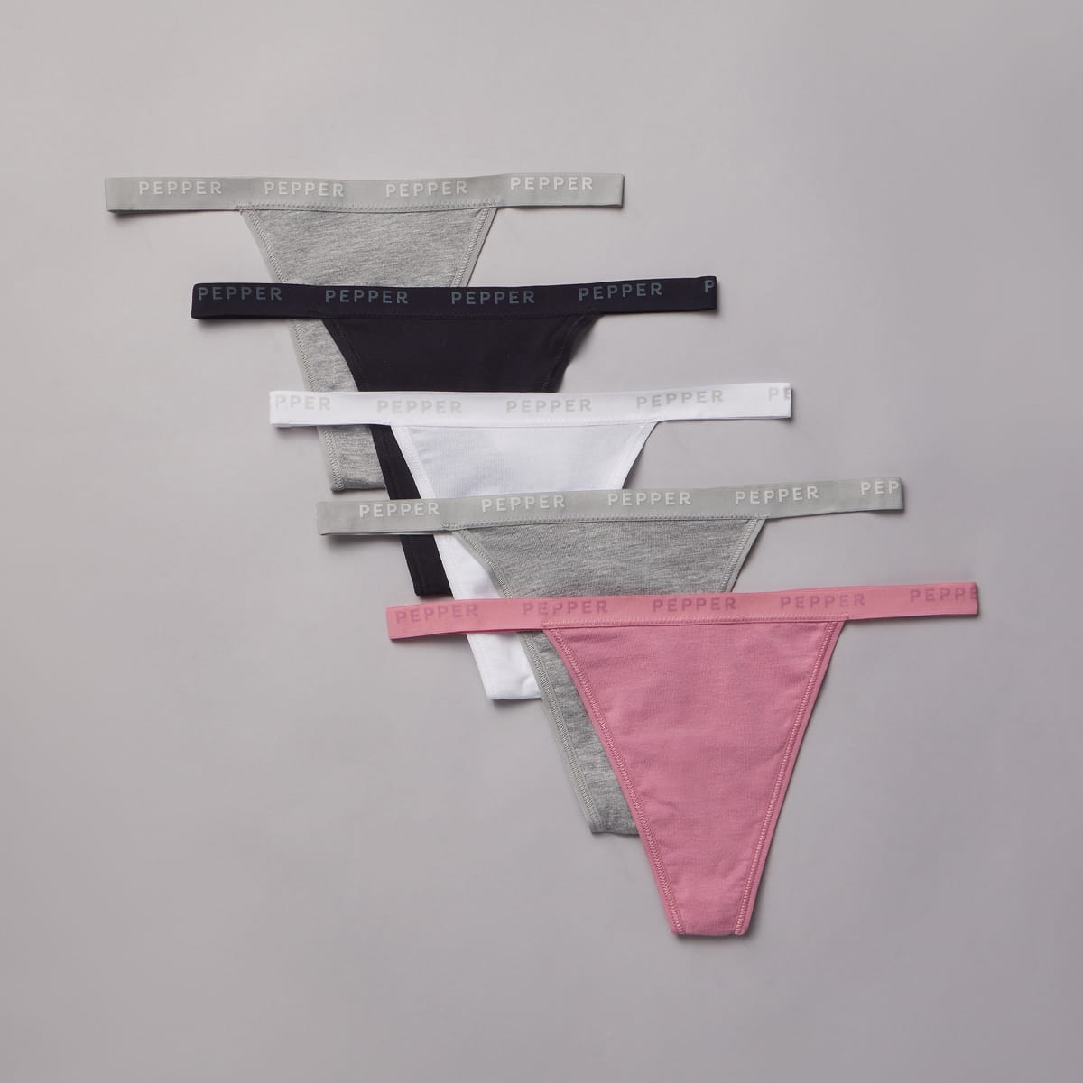 Supima Cotton String Thong Lilas