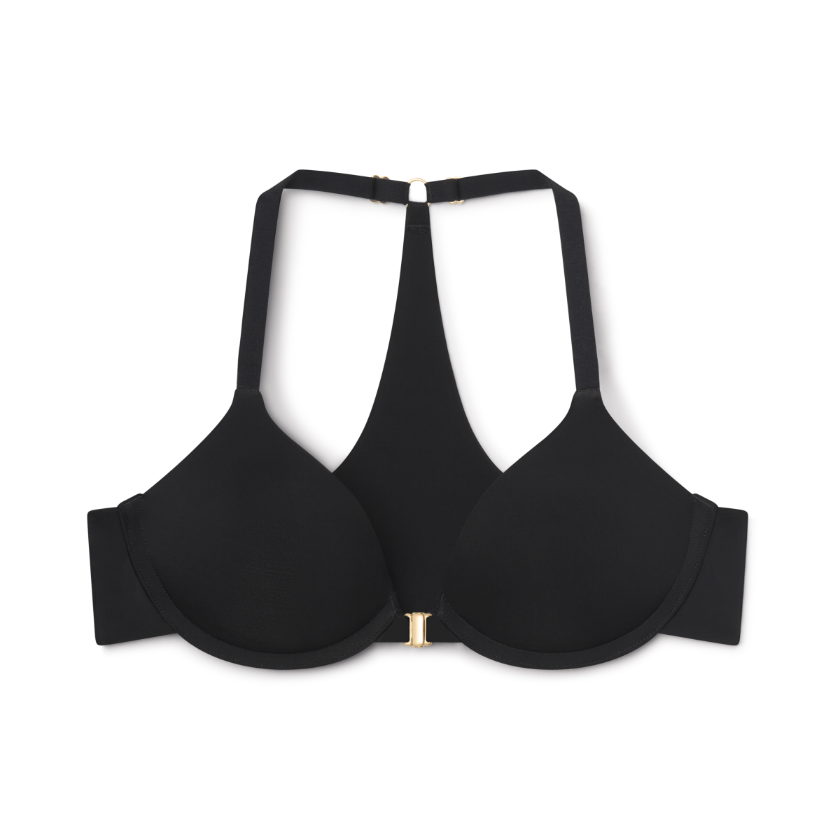 Racerback Lift Up Bra Black