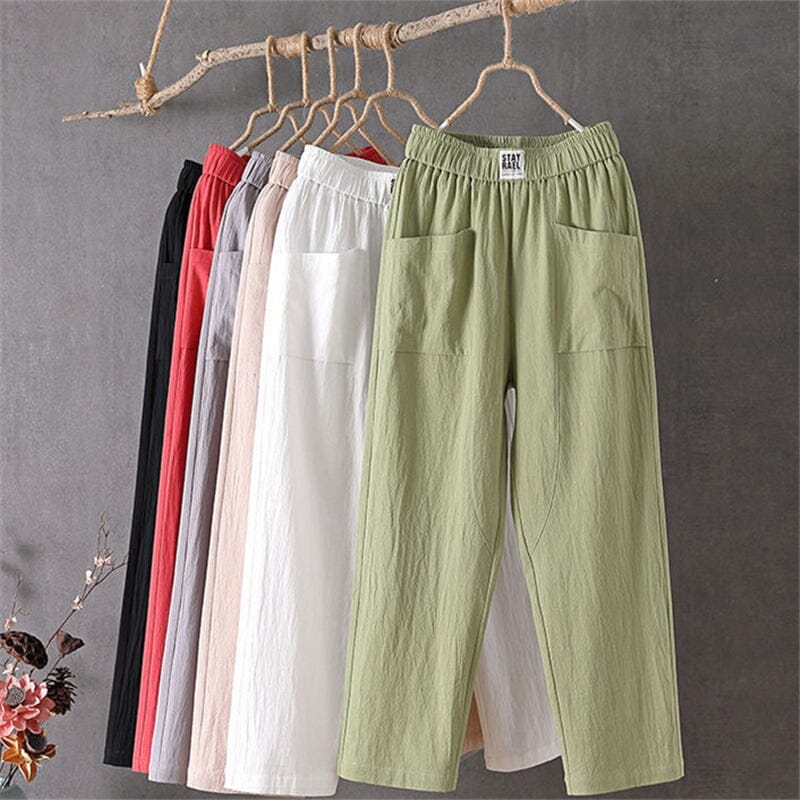 Olivia | Linen Blend Pants