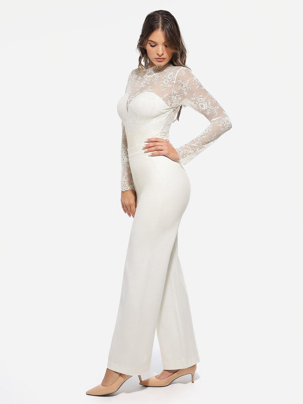 The Executive Wide-Leg Pants