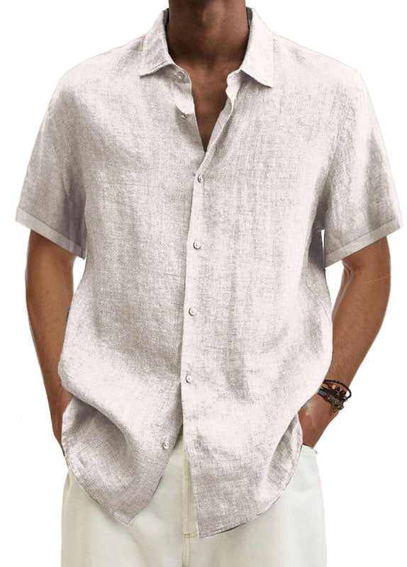Jonas Short-sleeved linen shirts