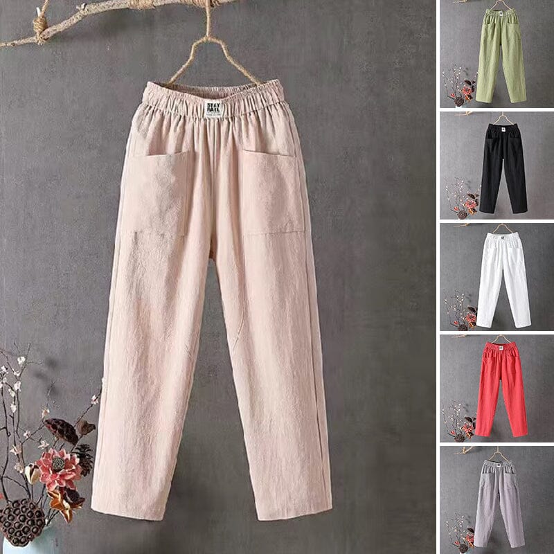 Olivia | Linen Blend Pants