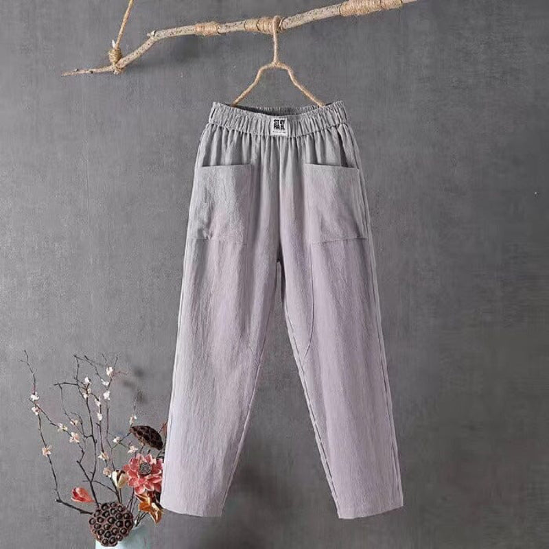 Olivia | Linen Blend Pants