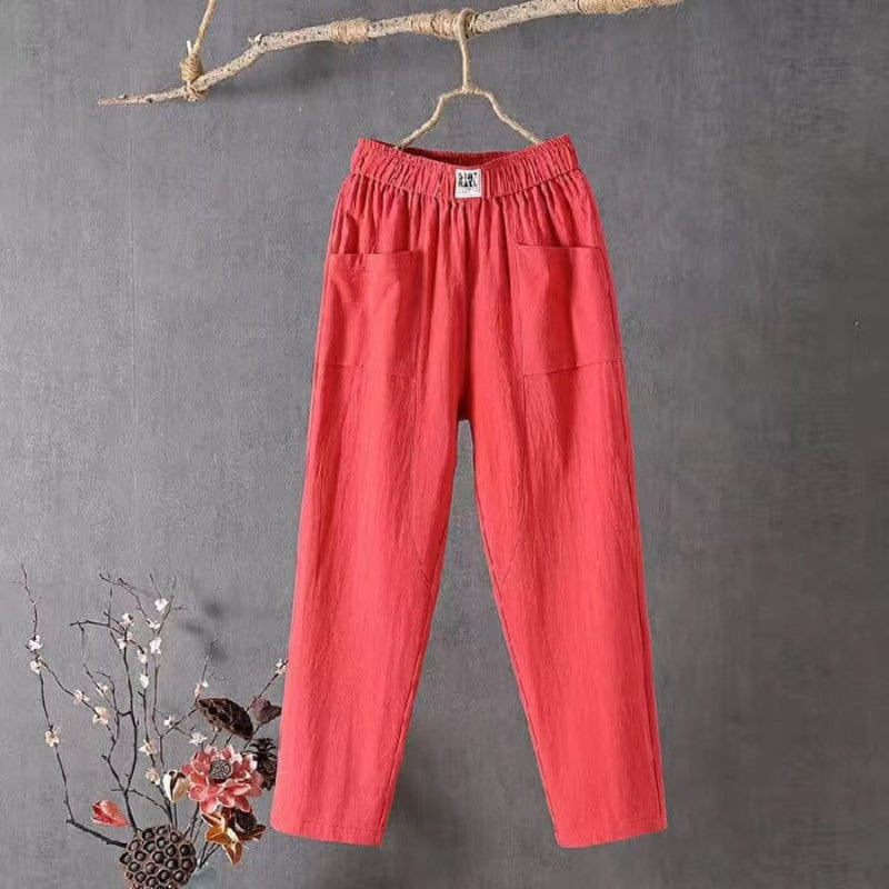 Olivia | Linen Blend Pants