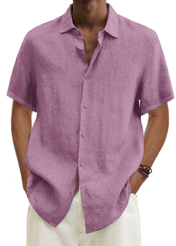Jonas Short-sleeved linen shirts