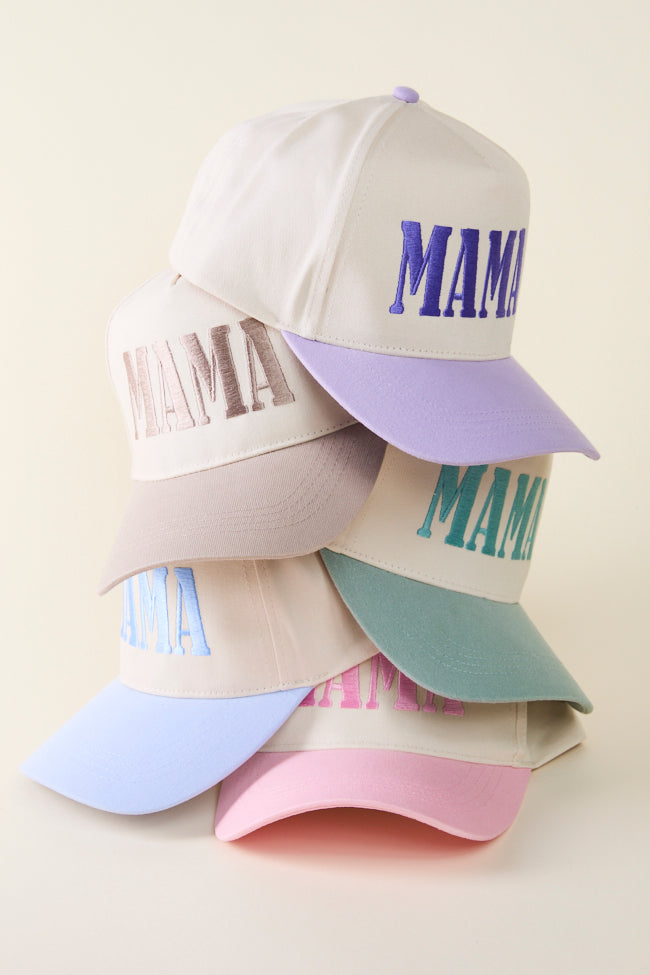 Mama Beige Trucker Hat