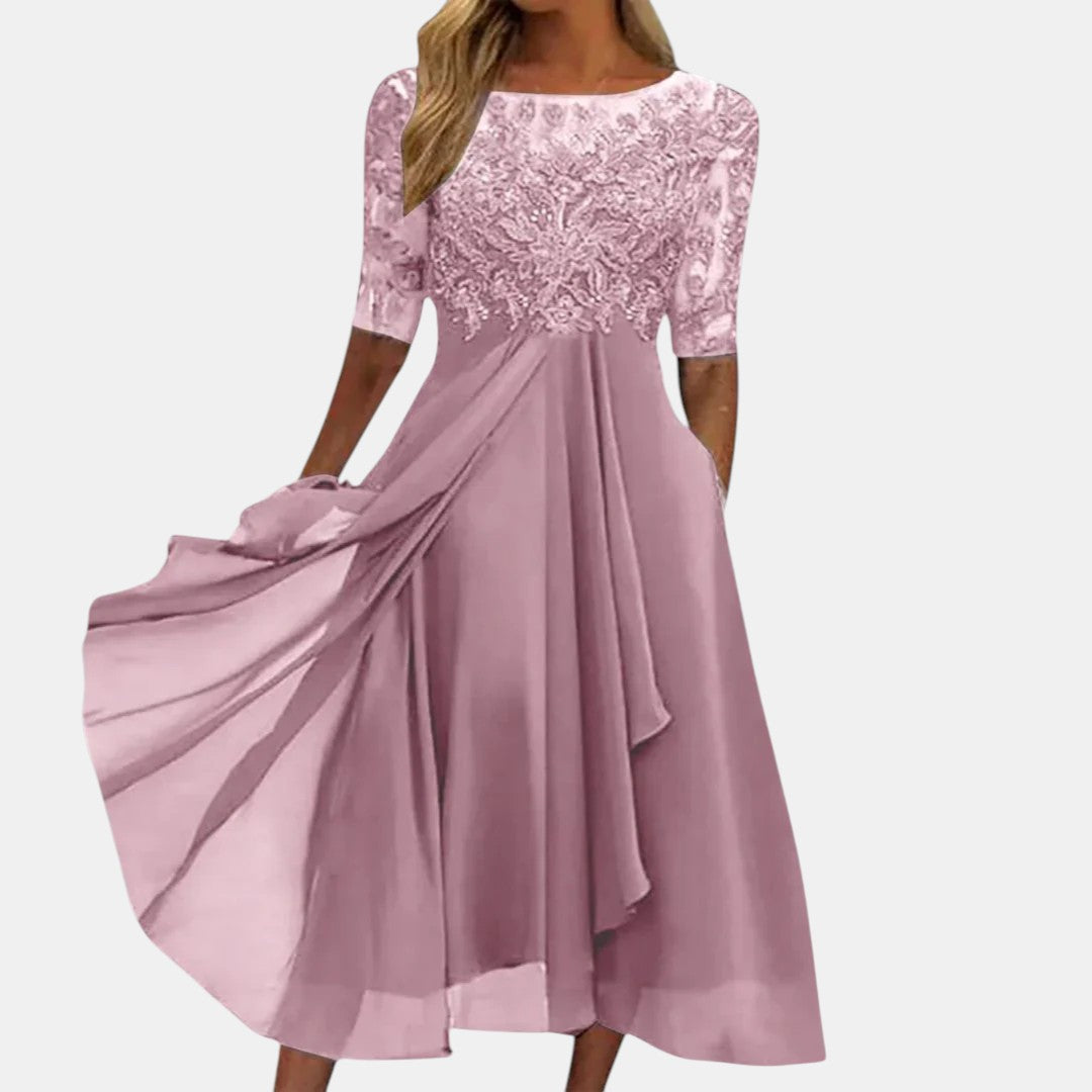 Rhonda| Elegant Lace Dress