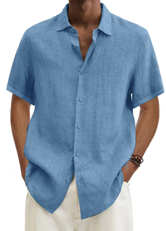Jonas Short-sleeved linen shirts