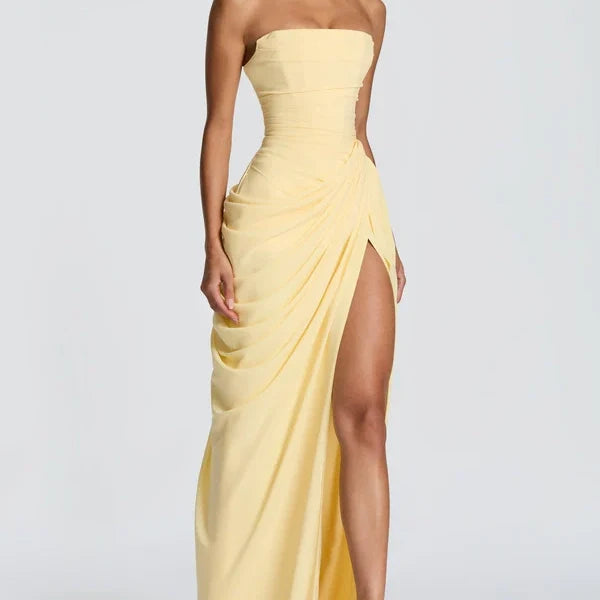 Sophia Strapless Evening Dress