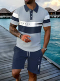 Men's Short Sleeve Casual Set