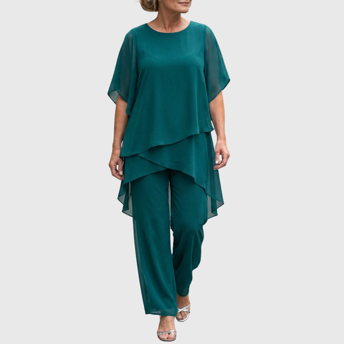 Roxina| Elegant Evening Party Pant Set
