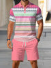 Men's Short Sleeve Casual Set
