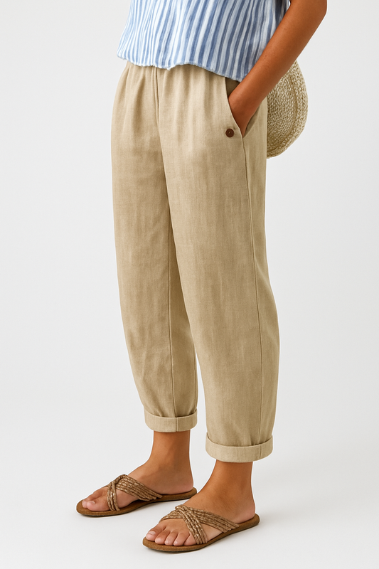 Wanda | Stylish Pants With Side Pockets