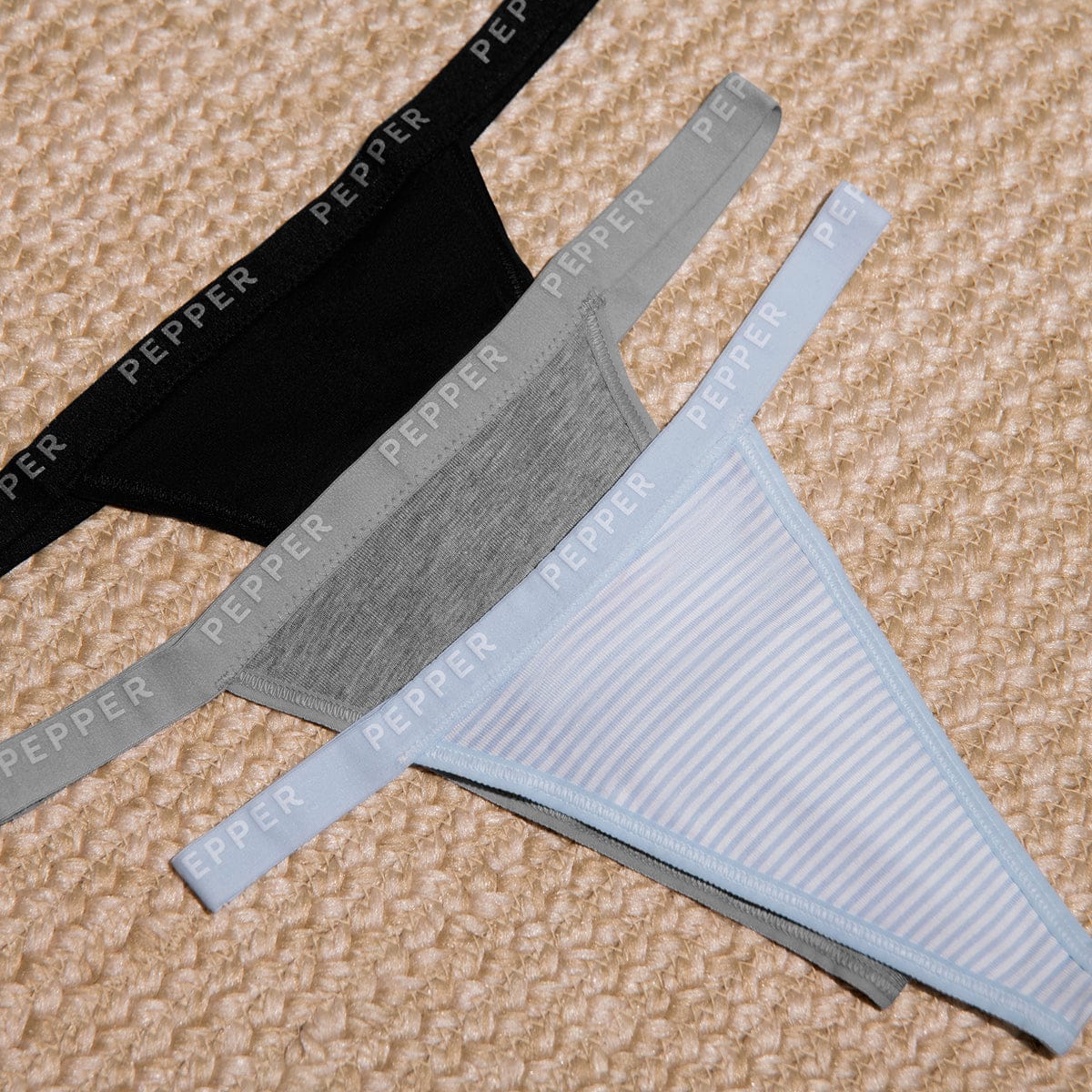 Supima Cotton String Thong 3 Pack