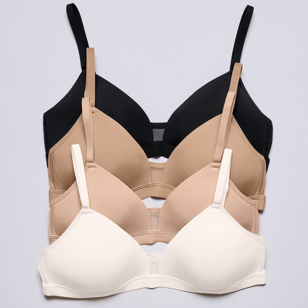 FeelGood Wirefree T-Shirt Bra Ecru