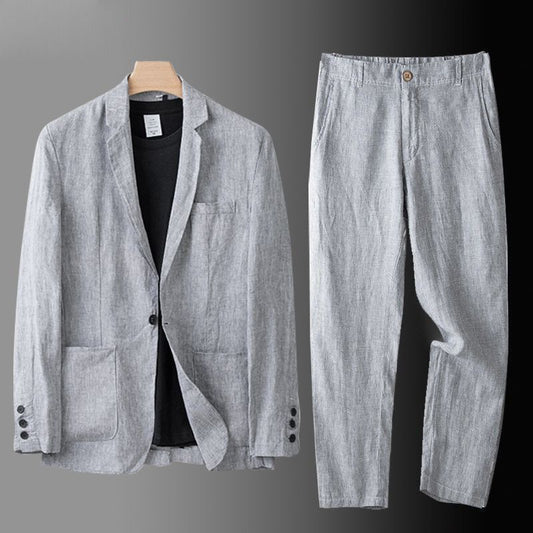 Andrea Linen Suit Set