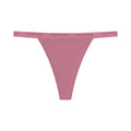 Supima® Cotton String Thong Lilas