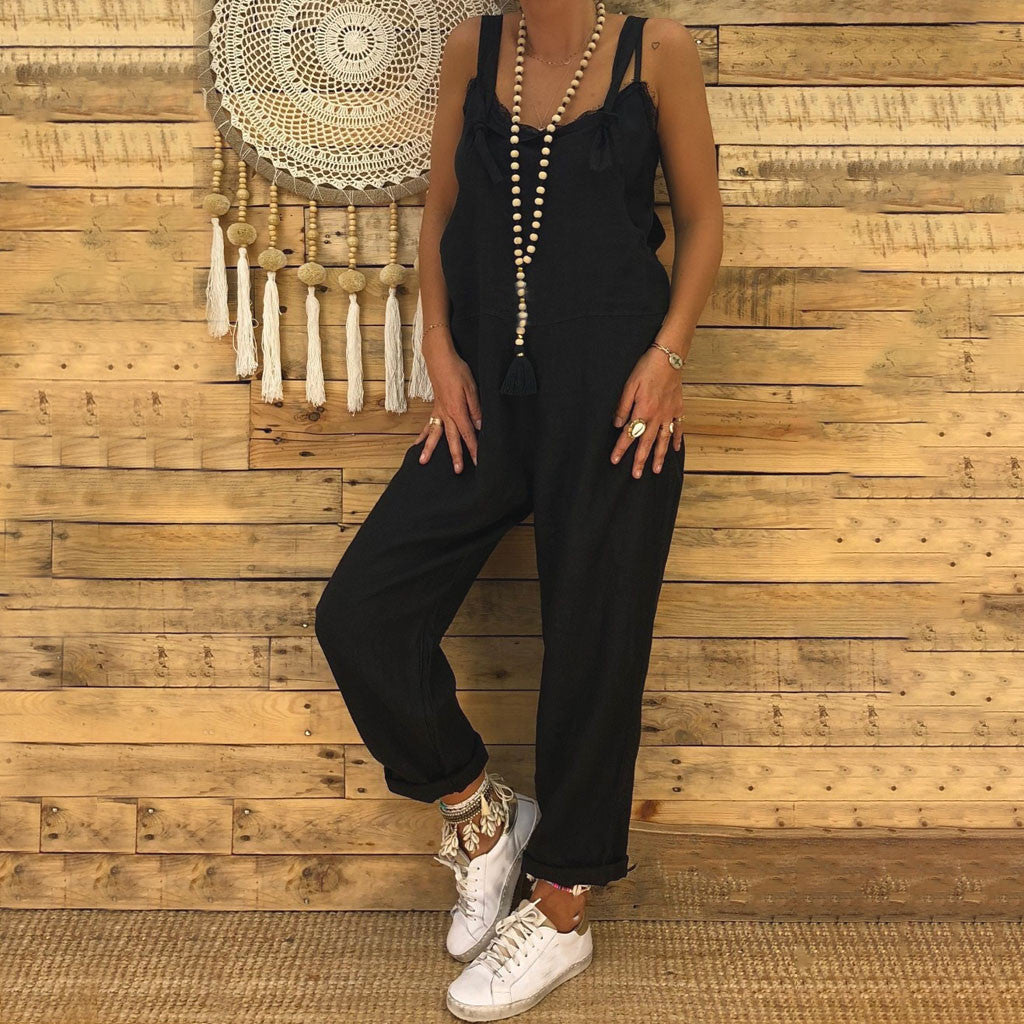 Women's Jumpsuit Airy Comfortable Fit Stylish Versatile
