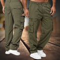 Tactical Loose Straight-leg Multi-pocket Pants