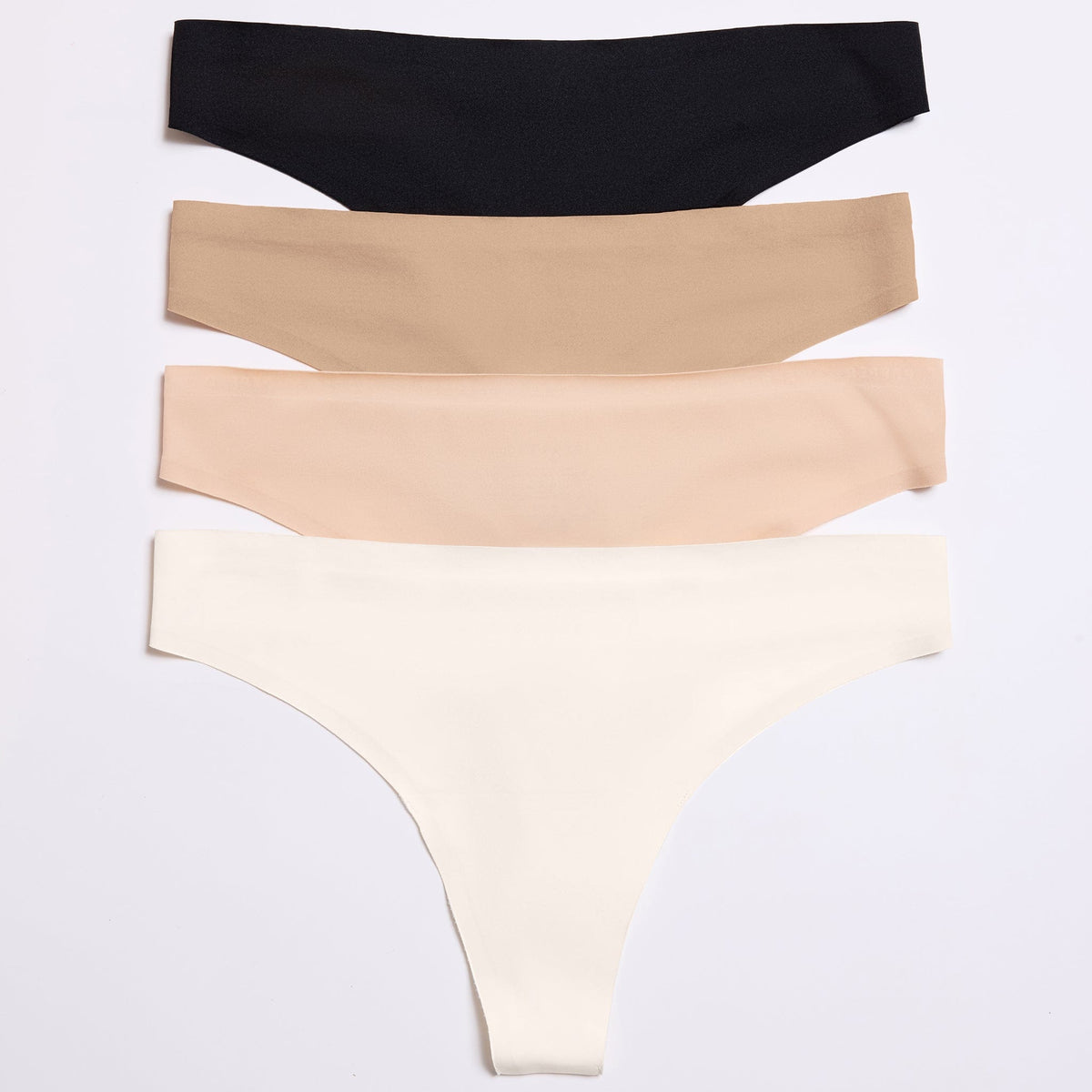 Simply Smooth No Show Thong Fawn