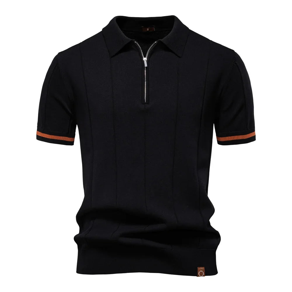 Hudson Zip Polo