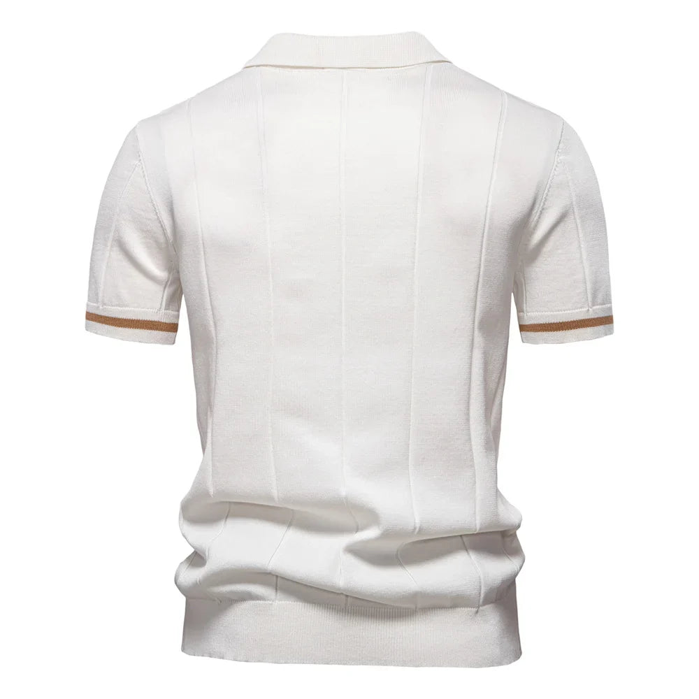 Hudson Zip Polo