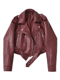 Belted Moto Jacket