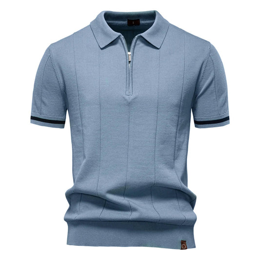 Hudson Zip Polo