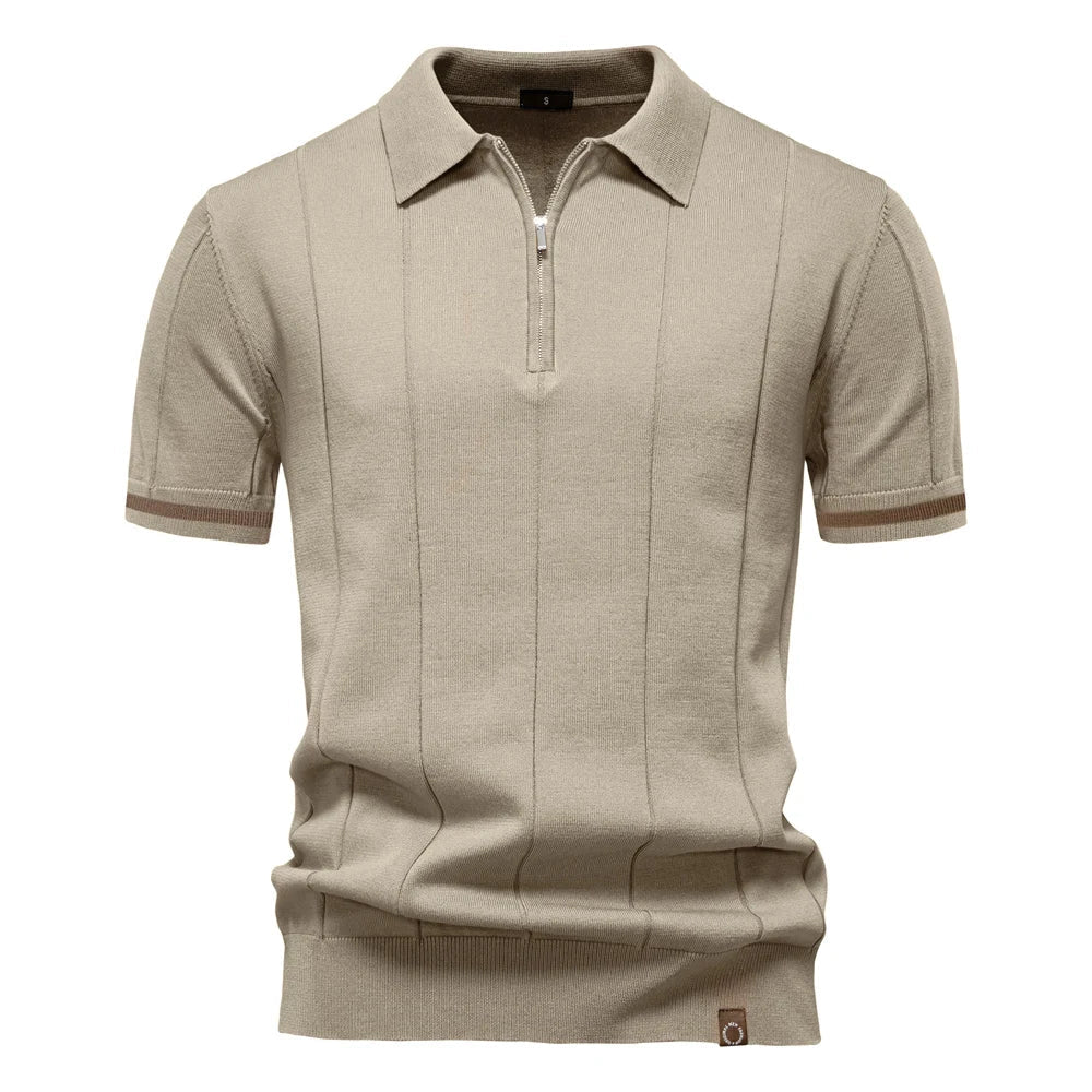 Hudson Zip Polo