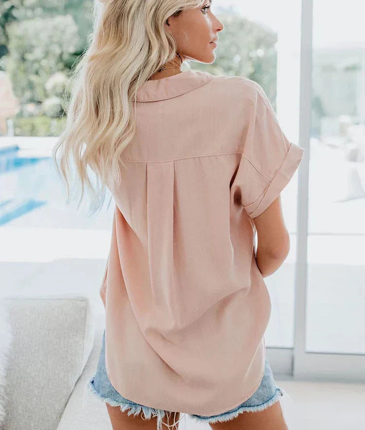 Aletta| Relaxed Fit Casual Blouse
