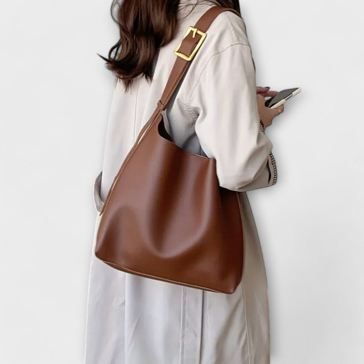 Olivia Elegant Leather Shoulder Bag