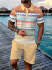 Men's Short Sleeve Casual Set