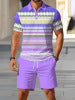 Men's Short Sleeve Casual Set