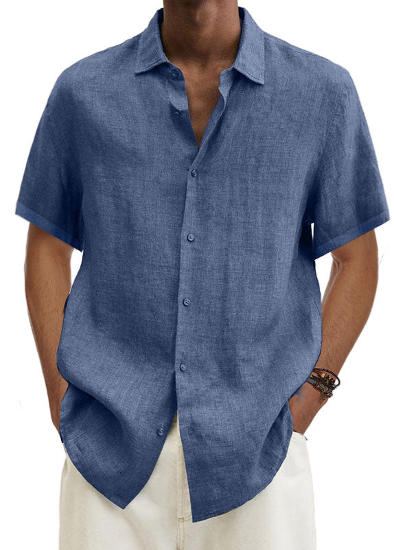 Jonas Short-sleeved linen shirts