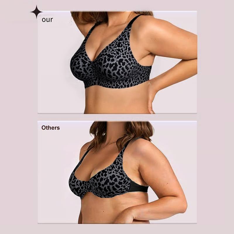 Jelly Bra with Leopard Print