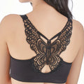 Butterfly Embroidery Wirefree Bra