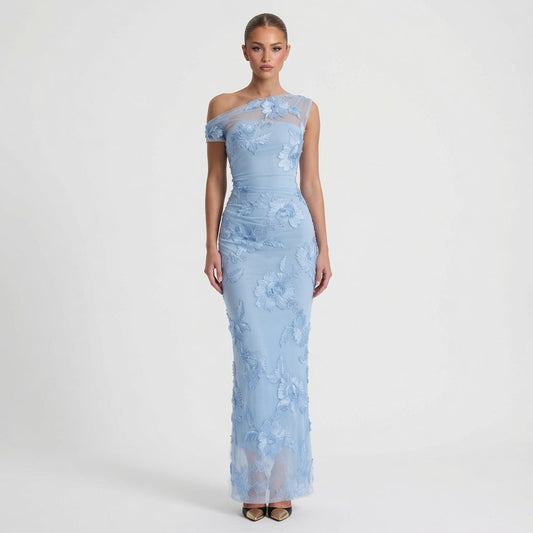 The Vittore Floral Lace Maxi Dress