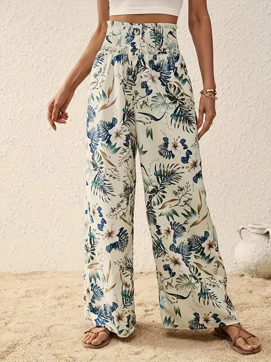 Alexa Elegant Floral Trousers
