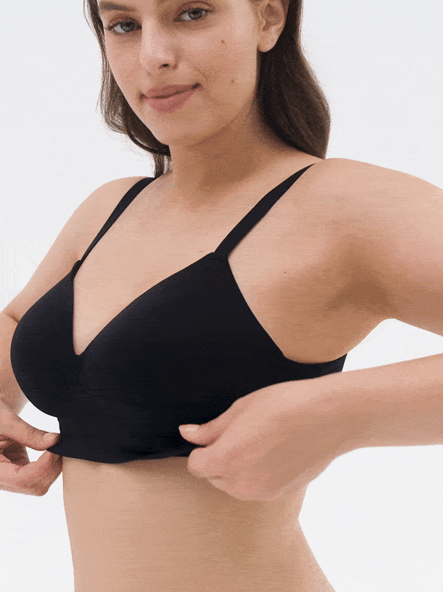 ContourLift Seamless Wireless Shaping Push Up Bra