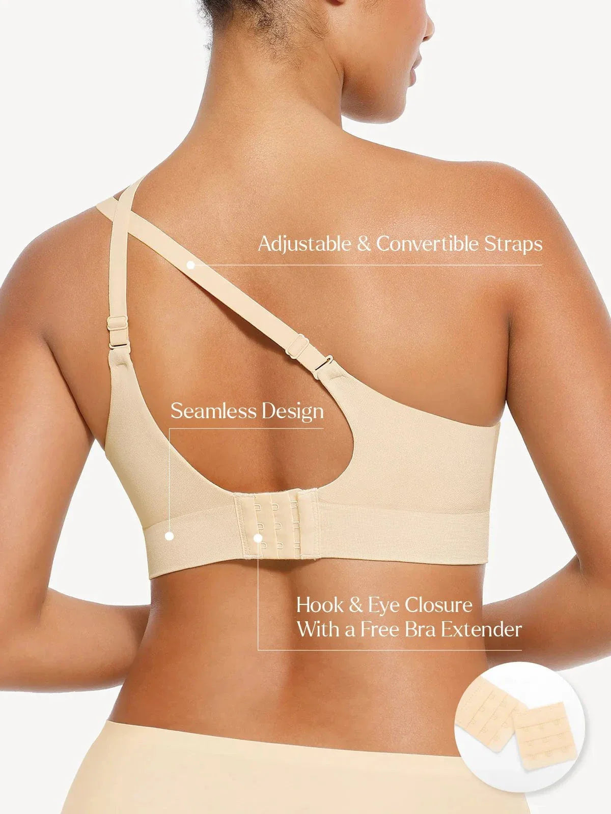 ContourLift Seamless Wireless Shaping Push Up Bra