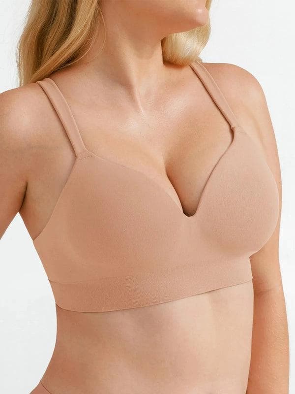ContourLift Seamless Wireless Shaping Push Up Bra