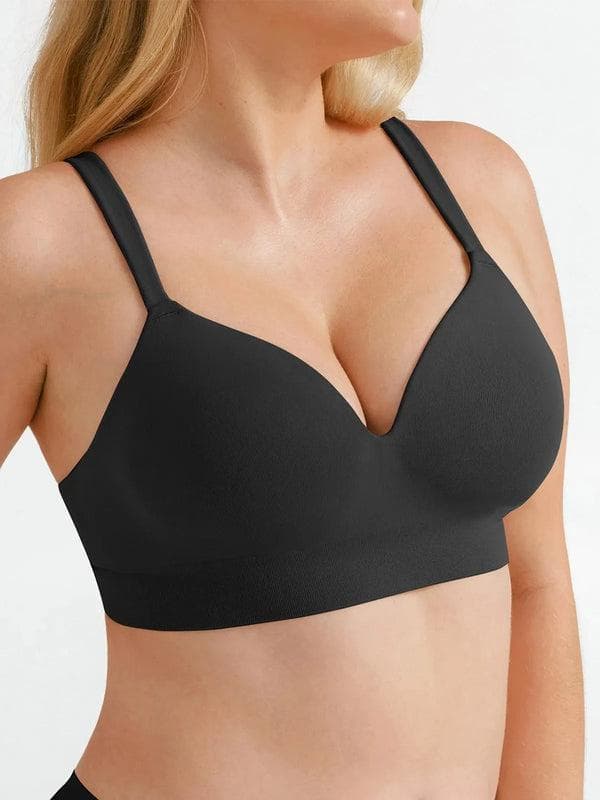 ContourLift Seamless Wireless Shaping Push Up Bra