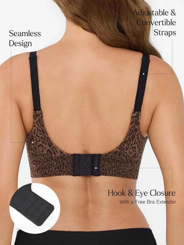 ContourLift Seamless Wireless Shaping Push Up Bra