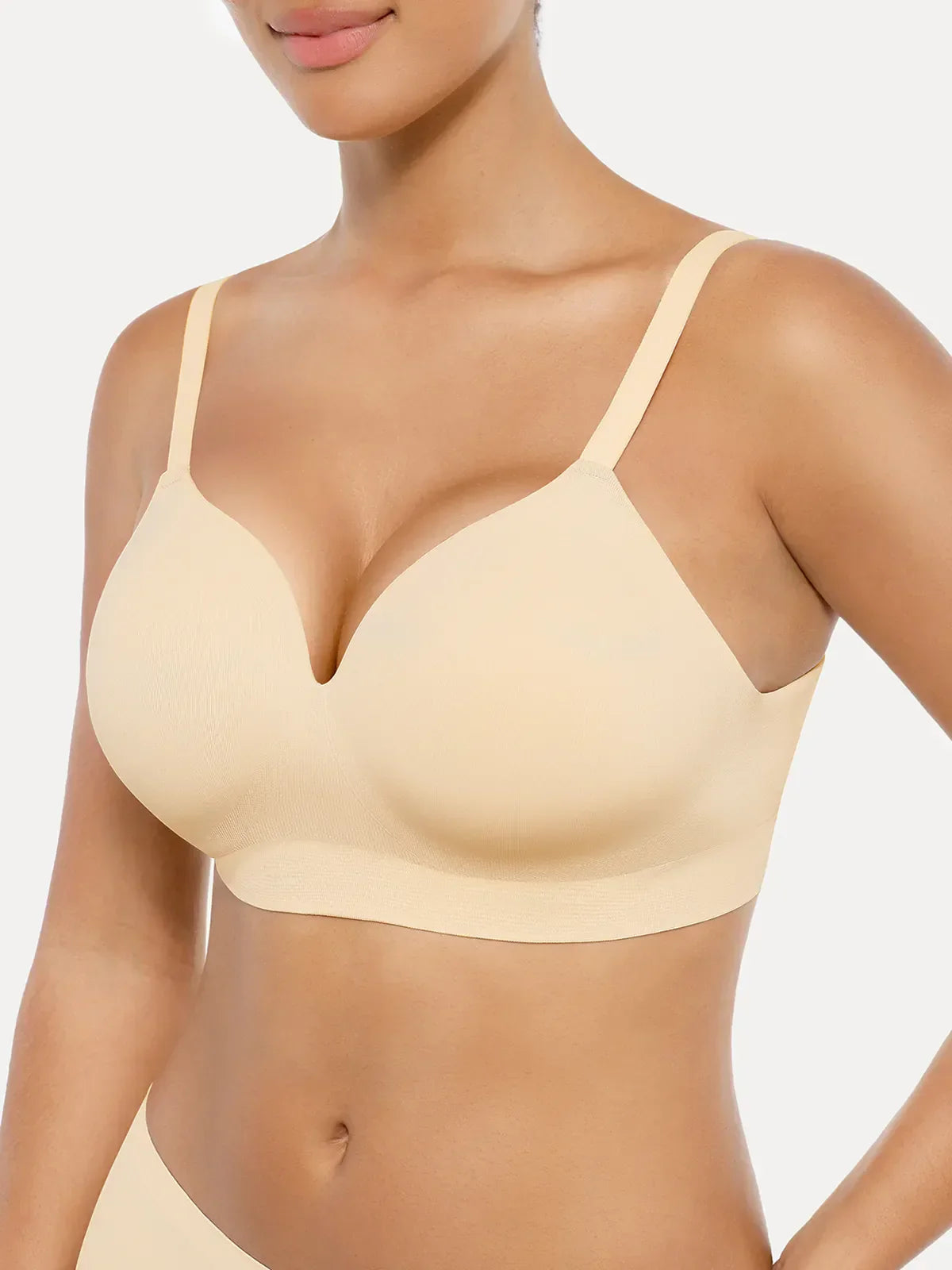 ContourLift Seamless Wireless Shaping Push Up Bra