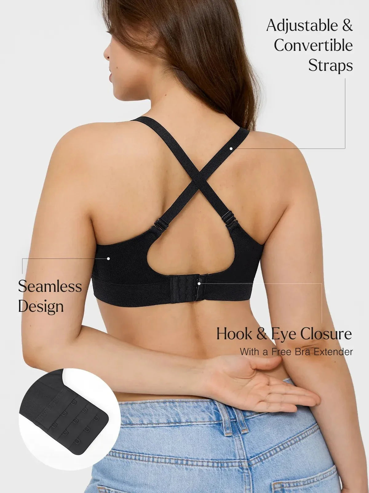 ContourLift Seamless Wireless Shaping Push Up Bra