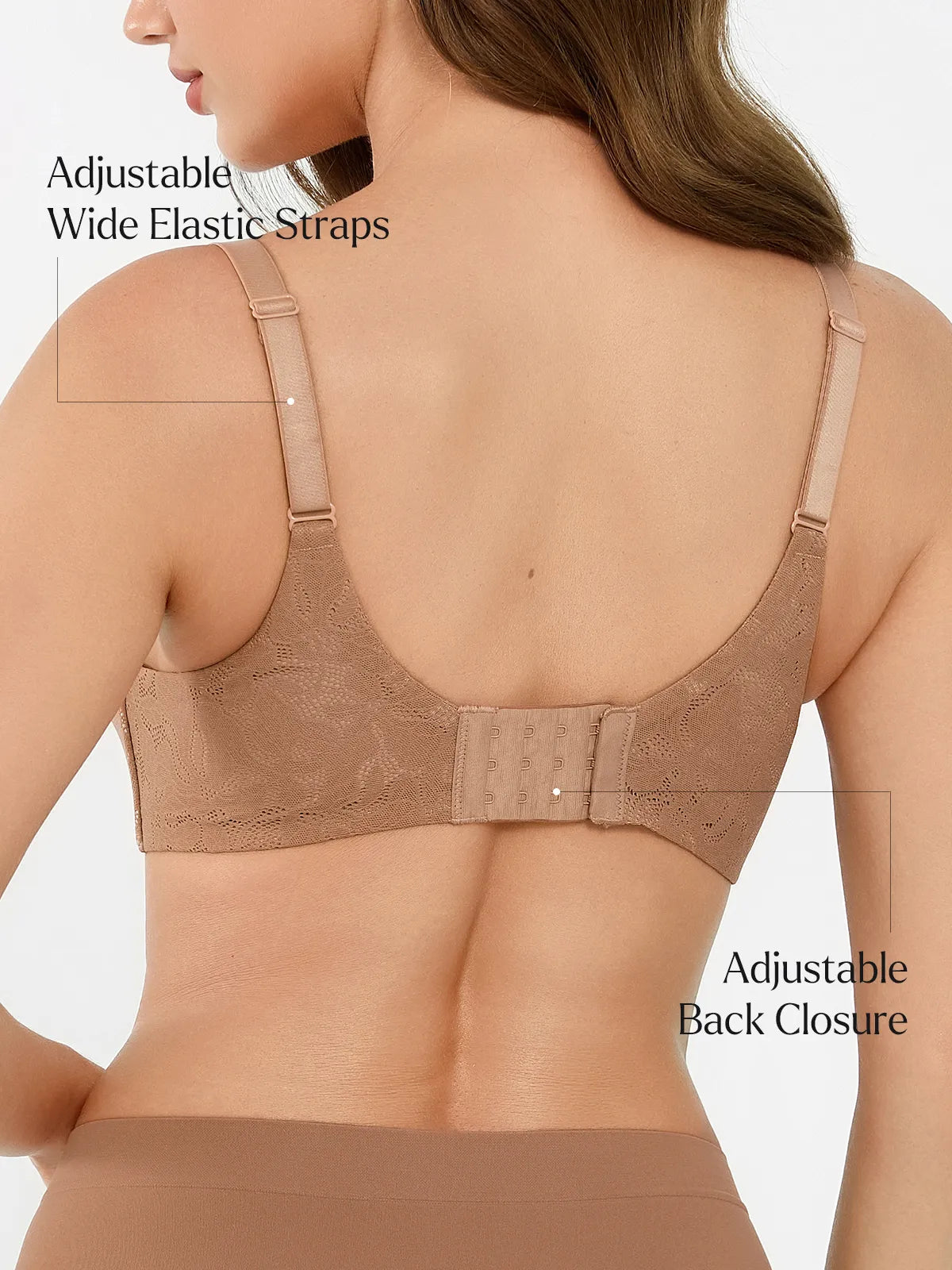 Lace Full Coverage Comfort Sculpting Plunge Bra