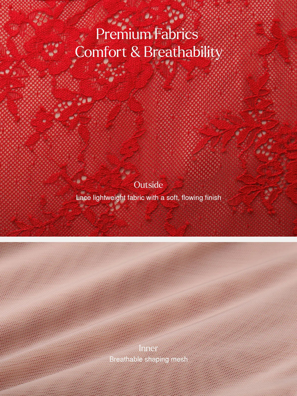Sculpting Push-Up Lace Floral Boned Convertible Strap Corset Top