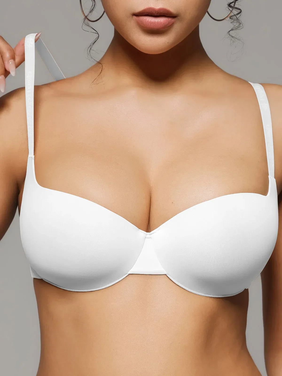 Seamless Balconette Push-Up T-Shirt Bra