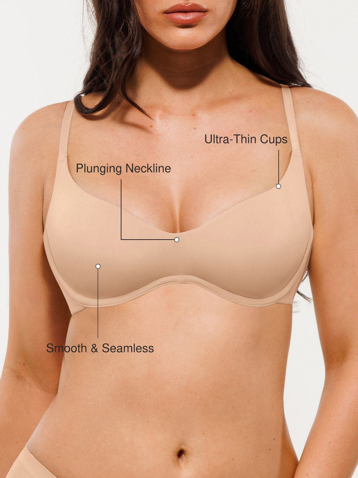 Seamless Lightweight T-Shirt Bra